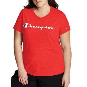 Champion Athletic Logo Plus Tee